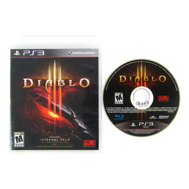Diablo Ill    Playstation 3  Original