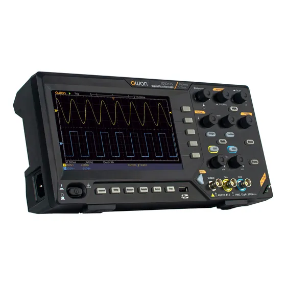 Osciloscopio Digital Owon + Generador Sds210s 100 Mhz 2 Can
