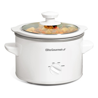 Panela De Cerâmica Slow Cooker Elite Gourmet Mst-250xw De 1, Panela De Cerâmica Slow Cooker Elite Gourmet Mst-250xw De 1,