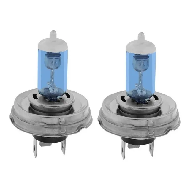 Par Lampada H5 Corcel Brasilia Fusca 147 Efeito Super Branco