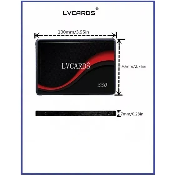 Hd Ssd 1tb Sata Iii 6g 2.5 Para Notebook Servidor Desktop