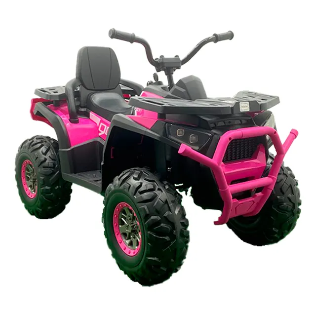 Cuatrimoto Electrica Niño-niña 4x4 Llanta Goma Usb 12v 