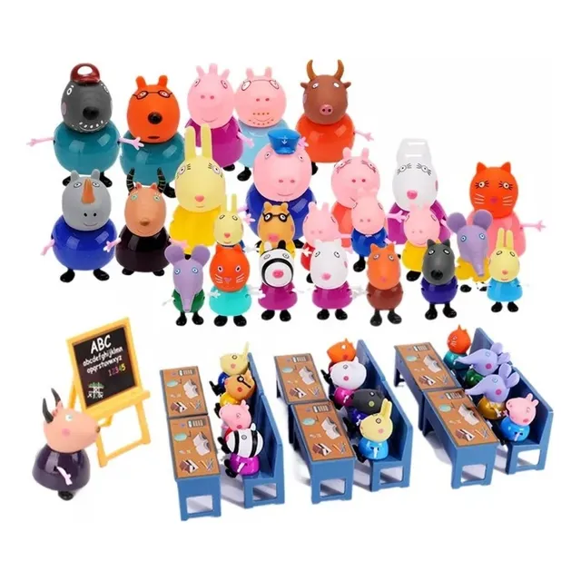 25 Piezas Characters Figura De Acción Jugues Para Colección