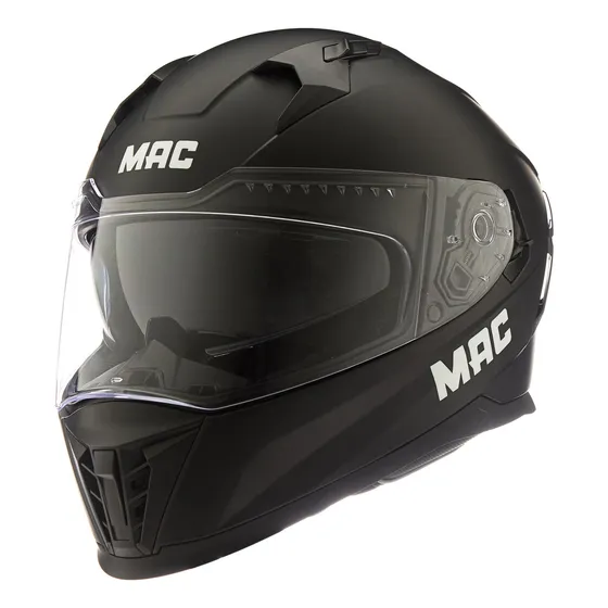 Casco Moto Integral Doble Visor Mac 069 Force Solid Plan Fas