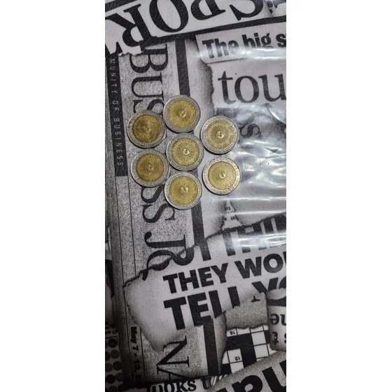 Monedas De Un Peso Provingias Coleccionable (7 Unidades)