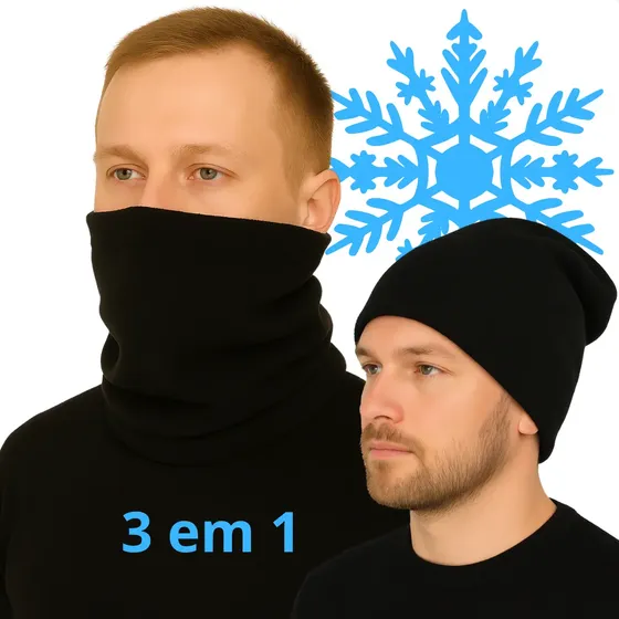 Balaclava Moto Térmica Touca Gola Cachecol Echarpe Gorro De Corazon — foto 2