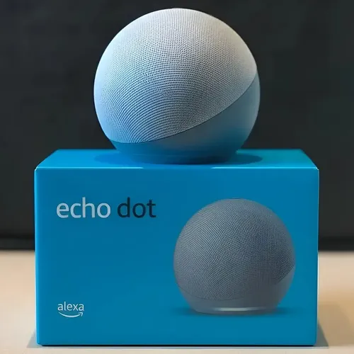 Amazon Echo Dot 4 Geração Alexa B7w64e - Preto | MercadoLivre
