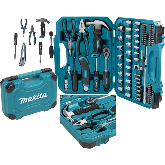 Set De Herramientas Manuales 76 Piezas E-10899 Makita