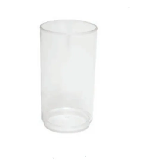 24 Vaso Tubo Postre Plastico 2,5 Onzas A2060-b Tpa Xavi
