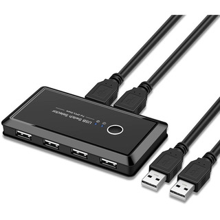 Conmutador Switch Interruptor Selector Kvm Usb 2.0 Conmutador Switch Interruptor Selector Kvm Usb 2.0