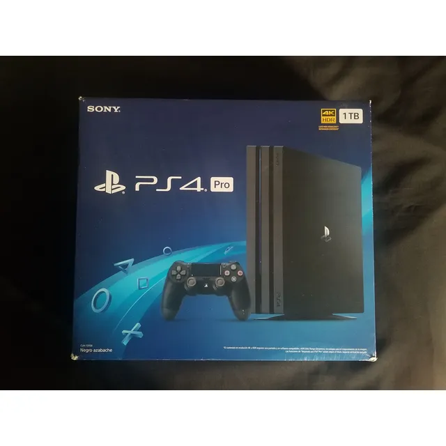 Consola Playstation 4 Ps4 Pro 1tb Negro Con Caja