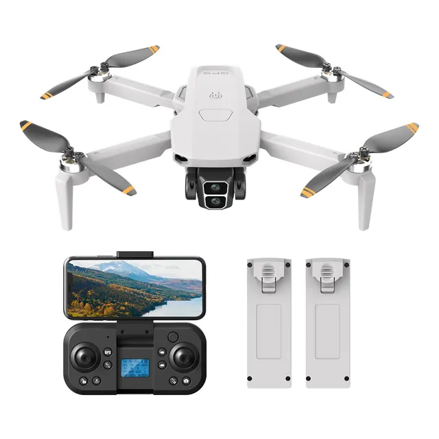Mini Drone Profesional L106max De Gps Doble Câmera Dron