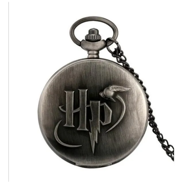 Reloj Collar Gira Tiempo Hermione Harry Potter Hogwart Logo