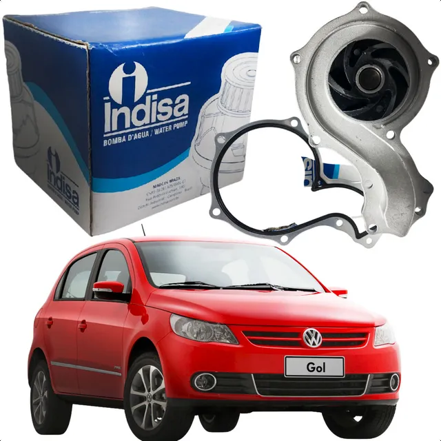 Bomba D' Agua Motor Ap Gol Parat Saveiro 1.6 1.8 Com Ar / Dh
