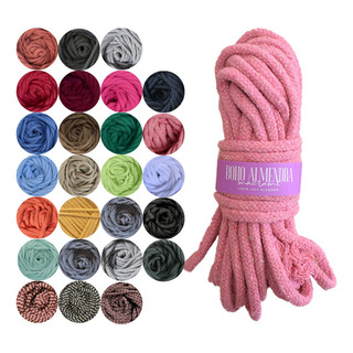 Cordón Cuerda Algodón Shibari Amarres 10 Metros Colores Cordón Cuerda Algodón Shibari Amarres 10 Metros Colores