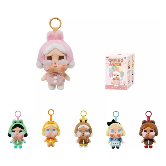 Peluche Llavero Crybaby Crying Again Original 13 Cm Pop Mart