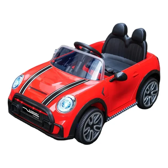 Auto A Batería 12v Mini C Control Remoto Sonido Luz Y Mp3