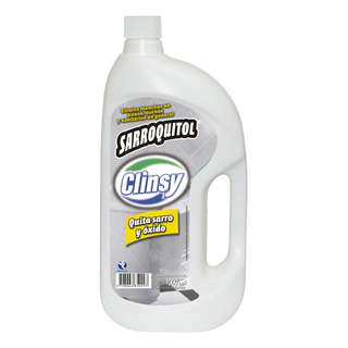 Quita Sarro Y Oxido Elimina Manchas En Sanitarios Clinsy Sarroquitol 1 Litro Quita Sarro Y Oxido Elimina Manchas En Sanitarios Clinsy Sarroquitol 1 Litro
