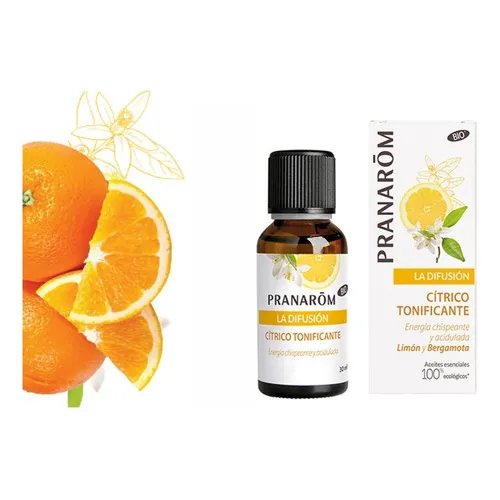 Aceite Esencial Pranarom Cítrico Tonificante 30ml (difusor)