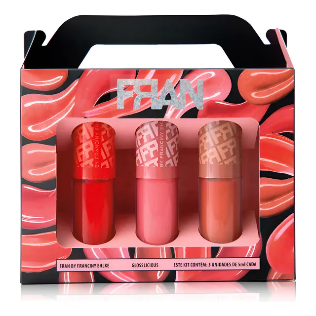 Kit Gloss - Franciny Ehlke - Glosslicious - Trio De Gloss Glosslicious