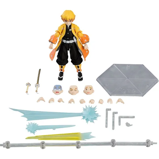 Figura Figma Zenitsu Agatsuma Dx Edition Kimetsu No Yaiba