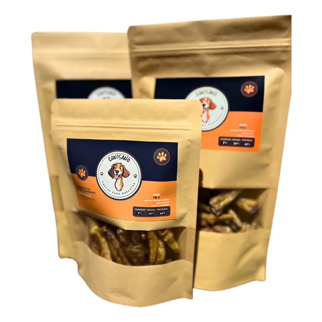 Snack Natural Para Mascotas Pollo Genérico 250grs X4