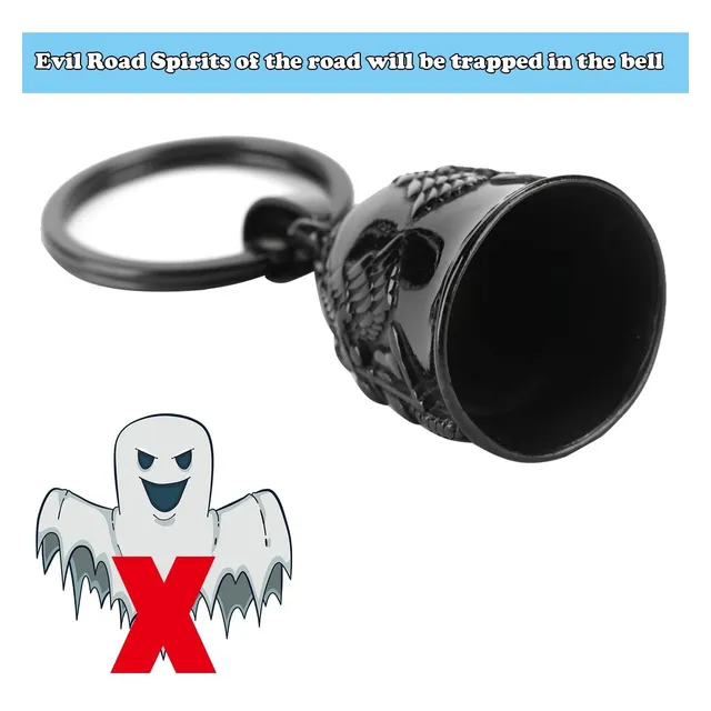 Campana Motocicleta Angel Guardian The Evil Road Spirits