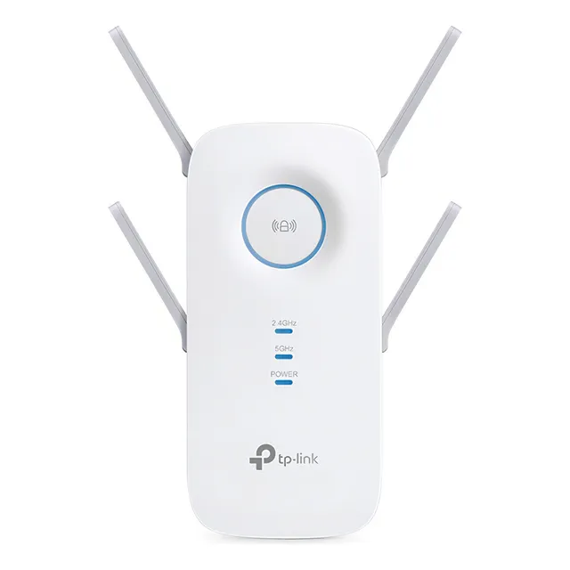 Range extender TP-Link RE650 V1 blanco y plata 220V