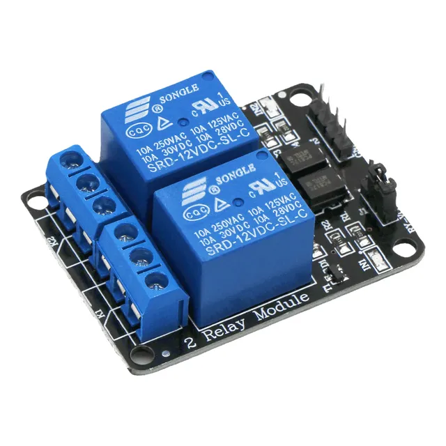 Modulo Rele 2 Canales - Rele Para Arduino Con Optocoplador
