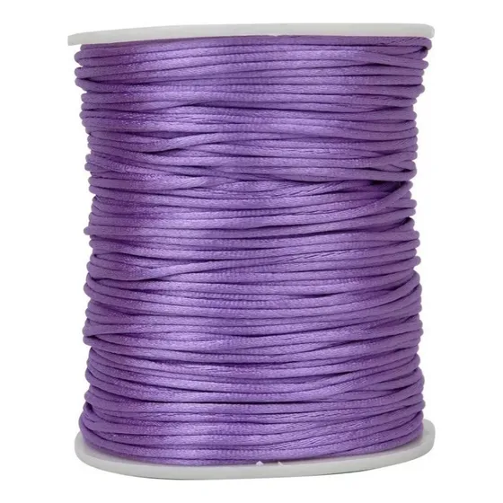 Cordón Seda 2mm Rollo X130 Metros