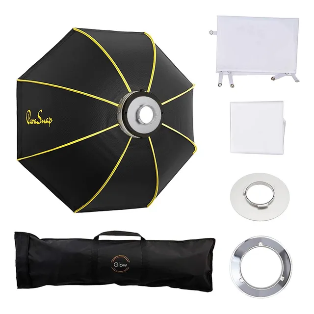 Soporte Soft Box Glow Parasnap 44 Octa De Fibra De Ley Bowen