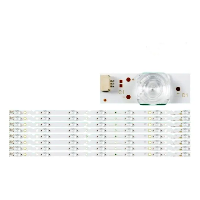 Kit 8 Tiras Led Tcl 55 55d8-3030f2 55s52 18x7lx2019032