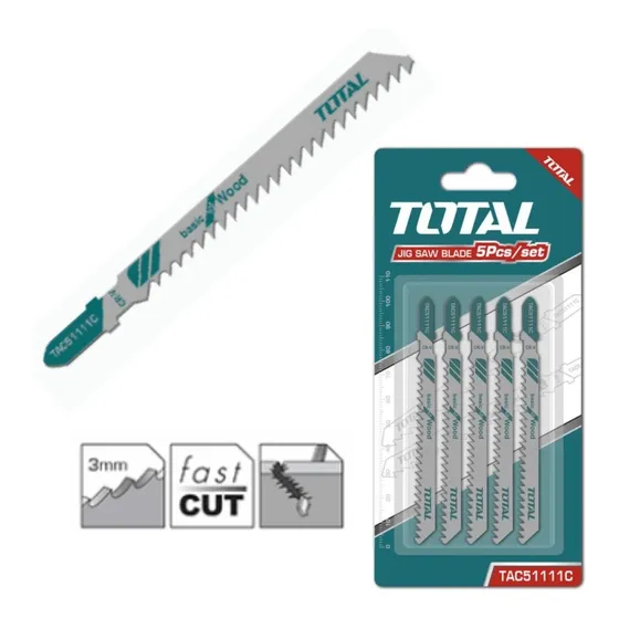 Set De 10 Hojas Para Caladora  Madera Total - Tvirtual