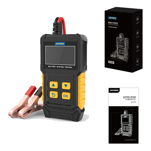 ' Autool Probador De Baterias Automóvil Analizador 12v