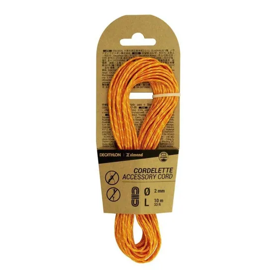 Cordelete 2mm X 10 Metros Cor Laranja-neon