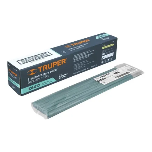 Electrodo 6013 De 1/8'', Bolsa De 1 Kg Truper 14361 Color de la punta Gris