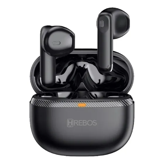 Fone Sem Fio Hrebo Bluetooth Tws Earbuds Premium Eb-300 Preto