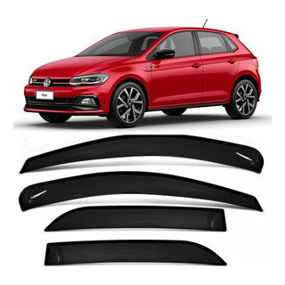 Calha Defletor Chuva Fume Volkswagem Polo 2022 2023 2024 Calha Defletor Chuva Fume Volkswagem Polo 2022 2023 2024