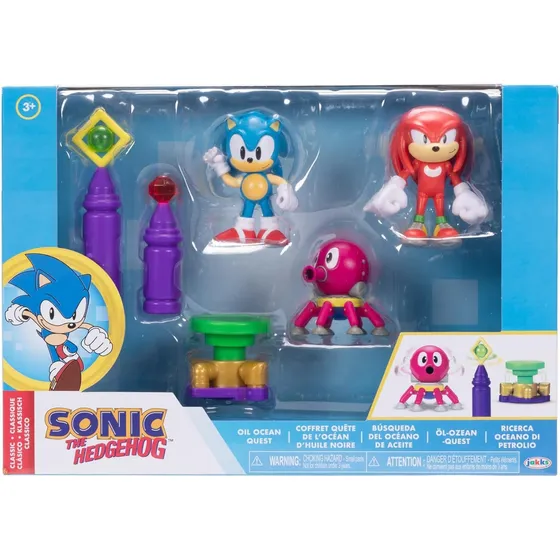 Sonic The Hedgehog Set Diorama Oil Ocean Quest