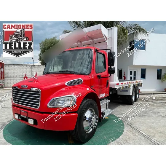 Freightliner M2 52k 6x2  Modelo 2005 Tipo Torton Plataforma