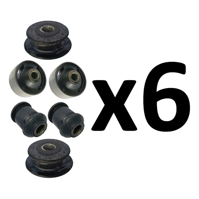 Kit Bujes Meseta Delanteros Y Traseros Para Aveo 1.6