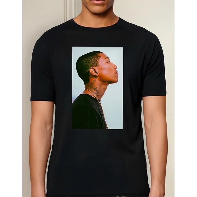 Remera Pharrel Williams Personalizada Unisex Algodón Happy