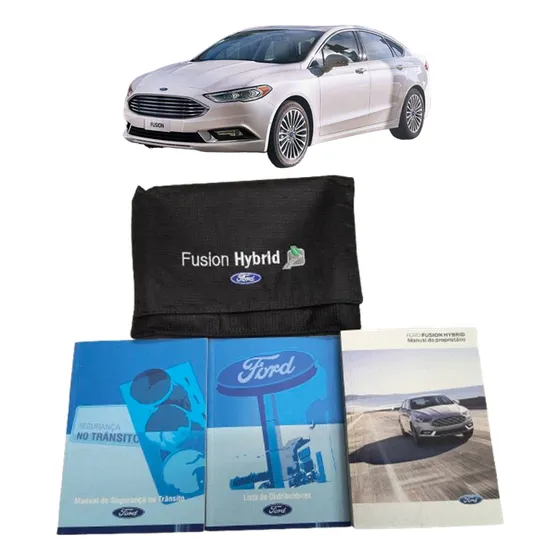 Manual Do Proprietário (em Branco) Orig Ford Fusion Híbrido