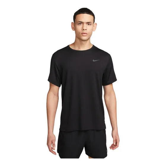 Polera Running Dri-fit Nike Miler Hombre Negro