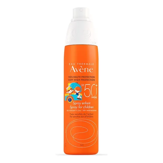 Protector Solar Avene Naranja Spray Niños F50+ 200 Ml.