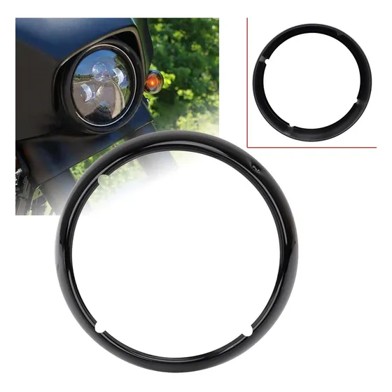 Ydlmt 1 Cubierta Anillo Para Faro Delantero Motocicleta