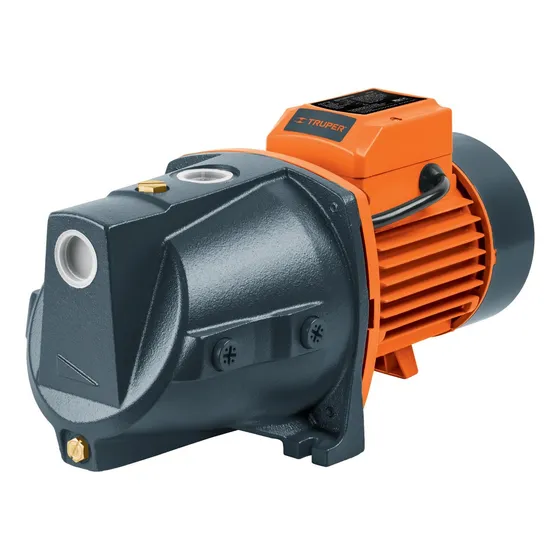 Bomba Eléctrica Para Agua Tipo Jet 1-1/2 Hp, Truper 12409 Color Naranja Fase eléctrica Monofásica