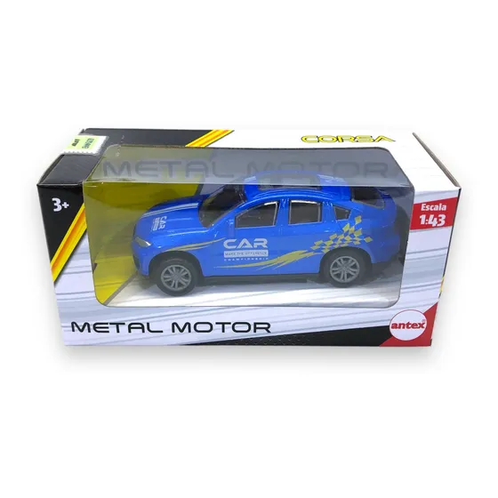 Auto Metalico A Friccion Varios Modelos Para Elegir Antex Negro Con Ojo Y Llamas