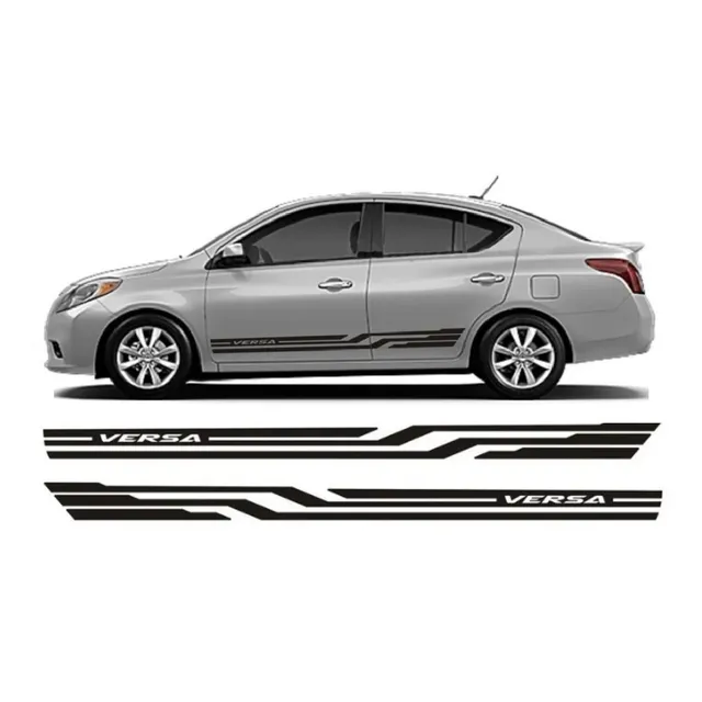 Kit Adesivo Nissan Versa Vt1 Faixas Lateral Acessórios La