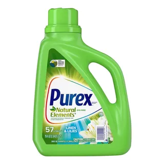 Detergente De Lavandería Líquida Purex, Elementos Naturales Detergente De Lavandería Líquida Purex, Elementos Naturales